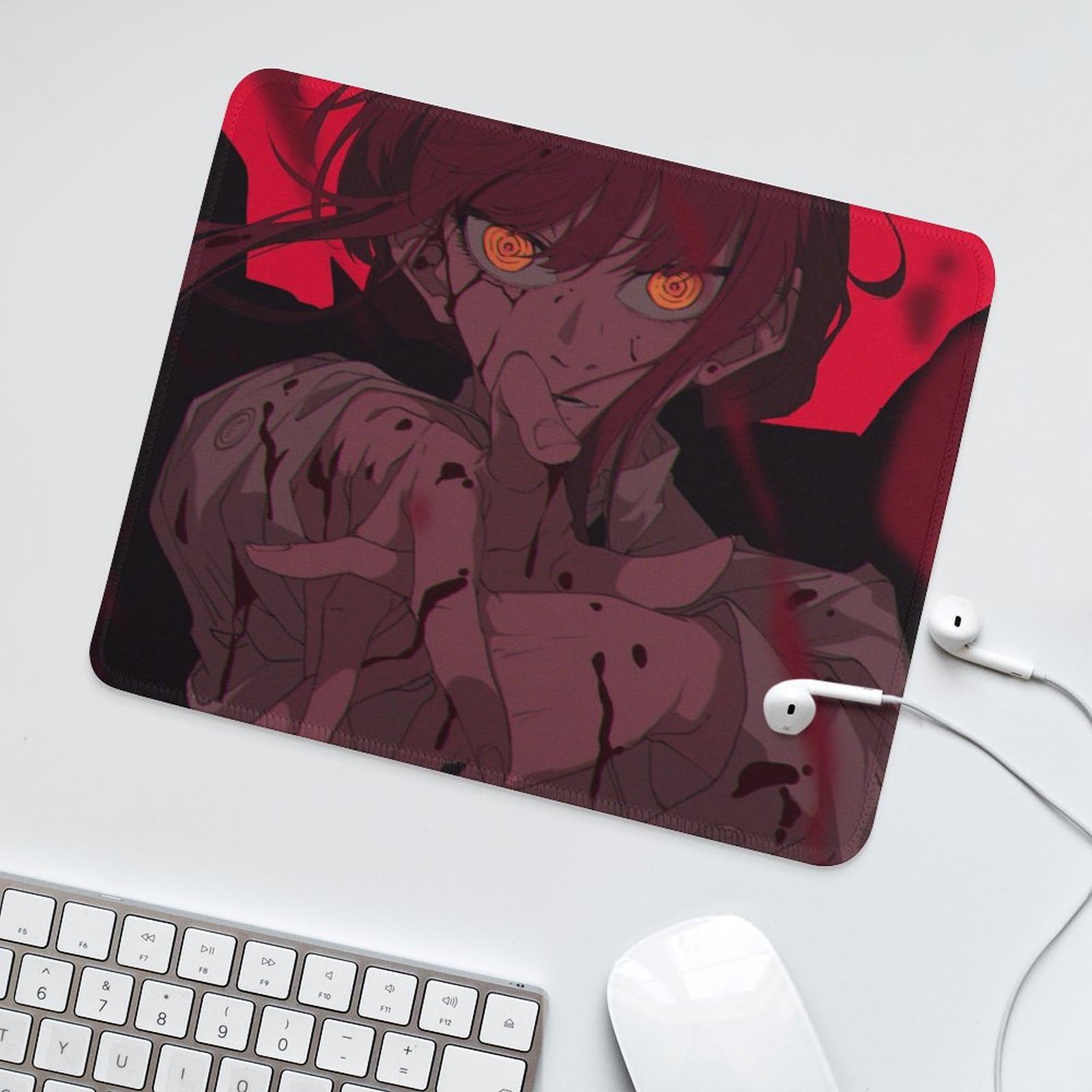 Amazon.co.jp: マウスパッド ゲーミング チェンソーマン マキマ